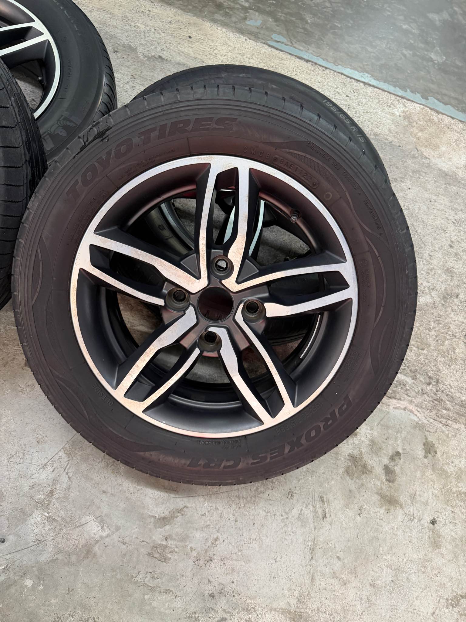 Rim original saga mc2 15 inch iriz neo waja perdana iswara - Car Wheels ...