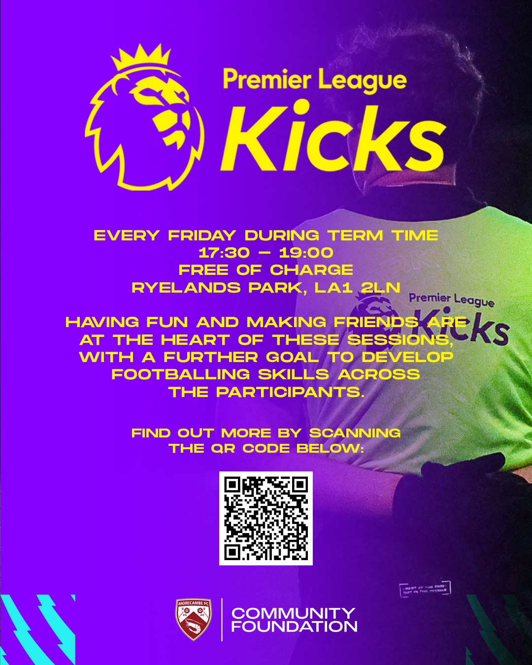 Morecambe FC - ⚽ Premier League Kicks returns on Friday!... | Facebook