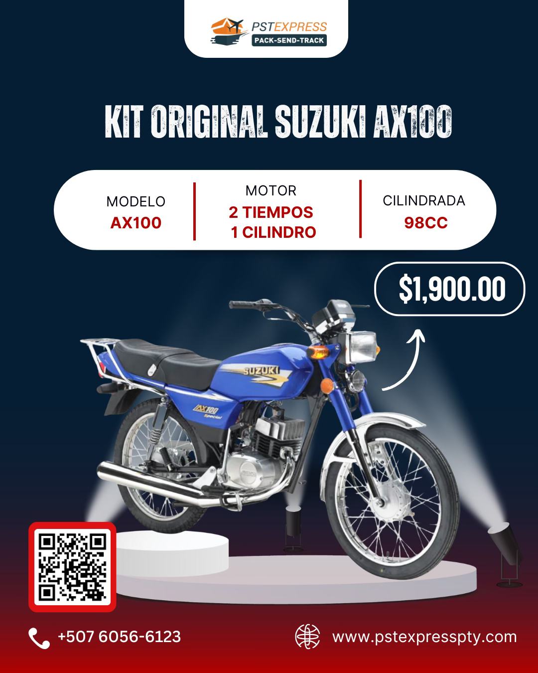 Pst Express Pty - ️🇨🇺 ¡Kit original SUZUKI AX100 listo... | Facebook