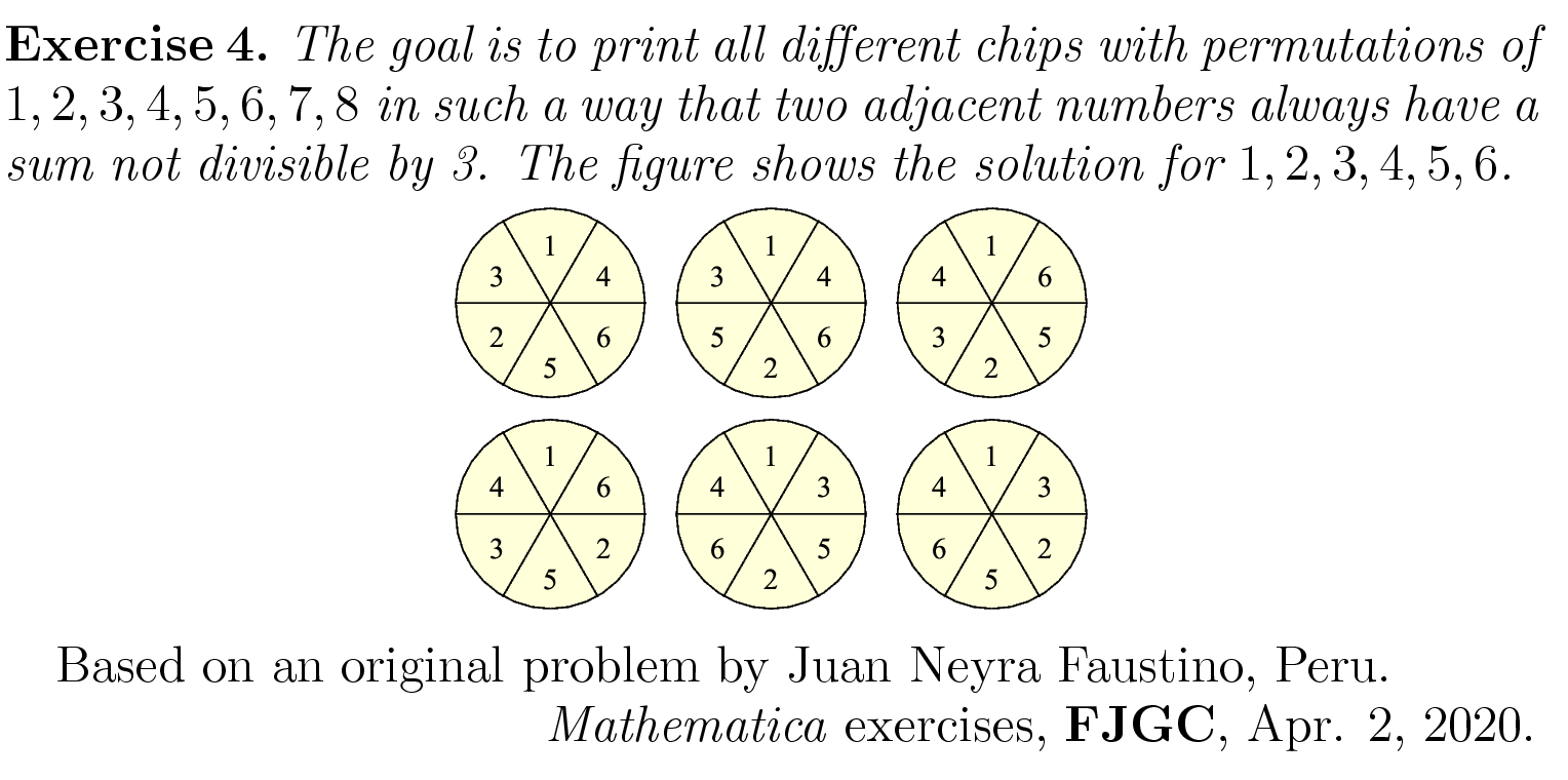 Mathematica Exercises