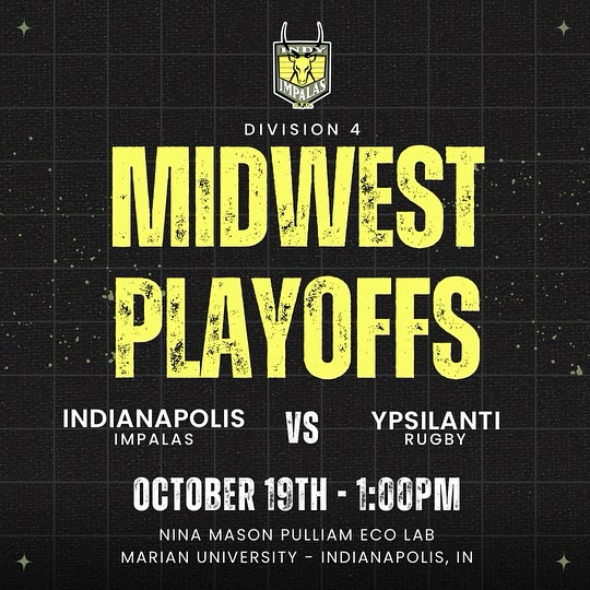 The scene is set for the Indy... - Indianapolis Impalas Rugby | Facebook
