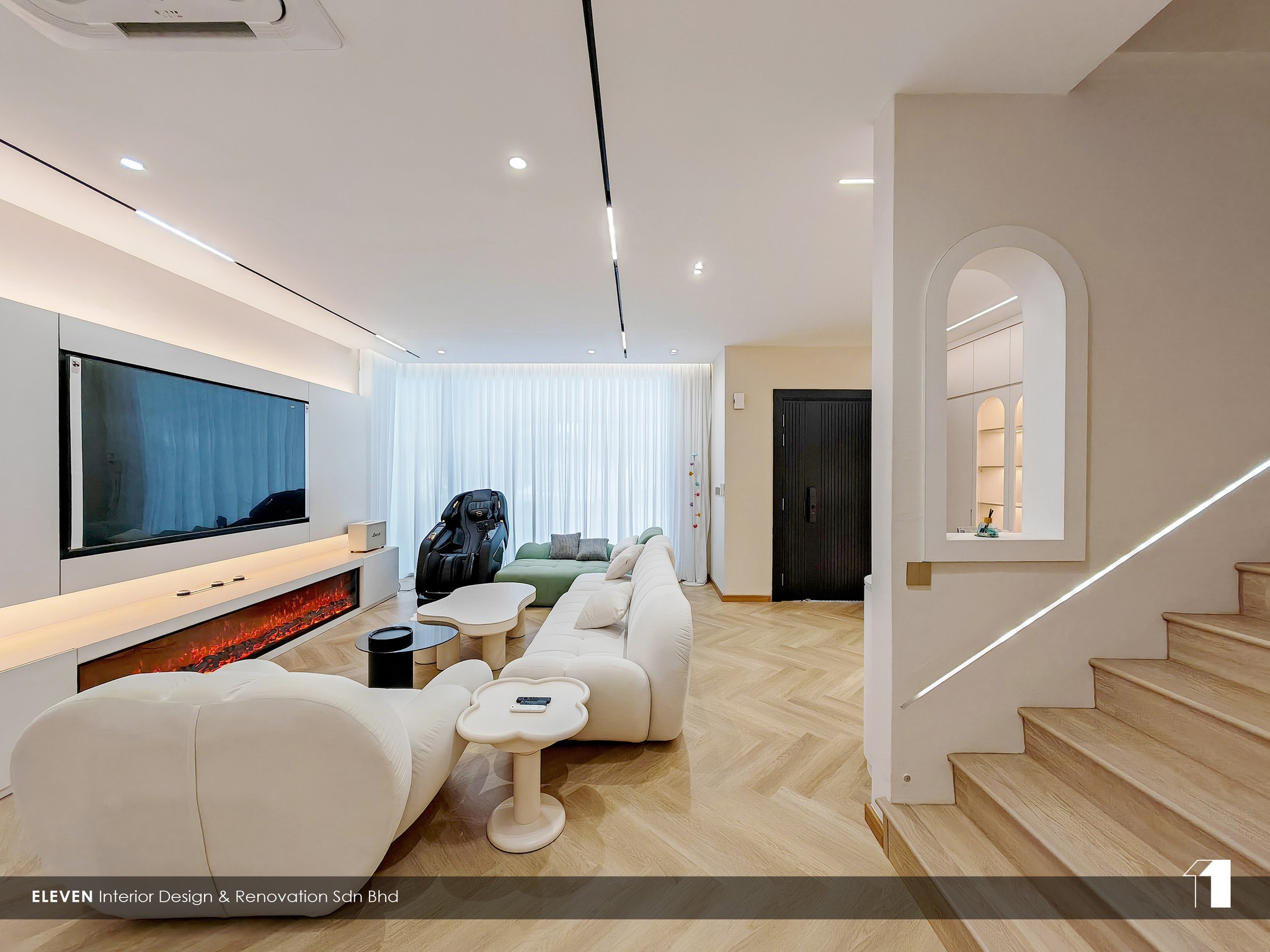 Eleven - 查看更多关于室内室外设计 : https://eleveninterior.com/portfolio For More ...