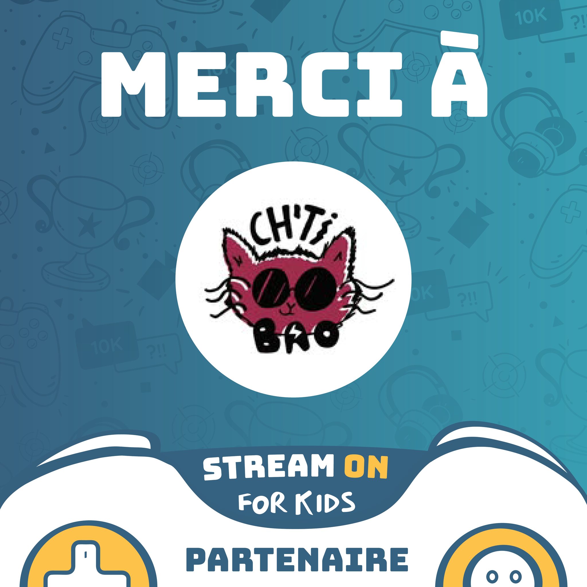 116000 - 🤝 Merci à @chti.bao , partenaire du @streamonforkids 2025 ! ️ ...