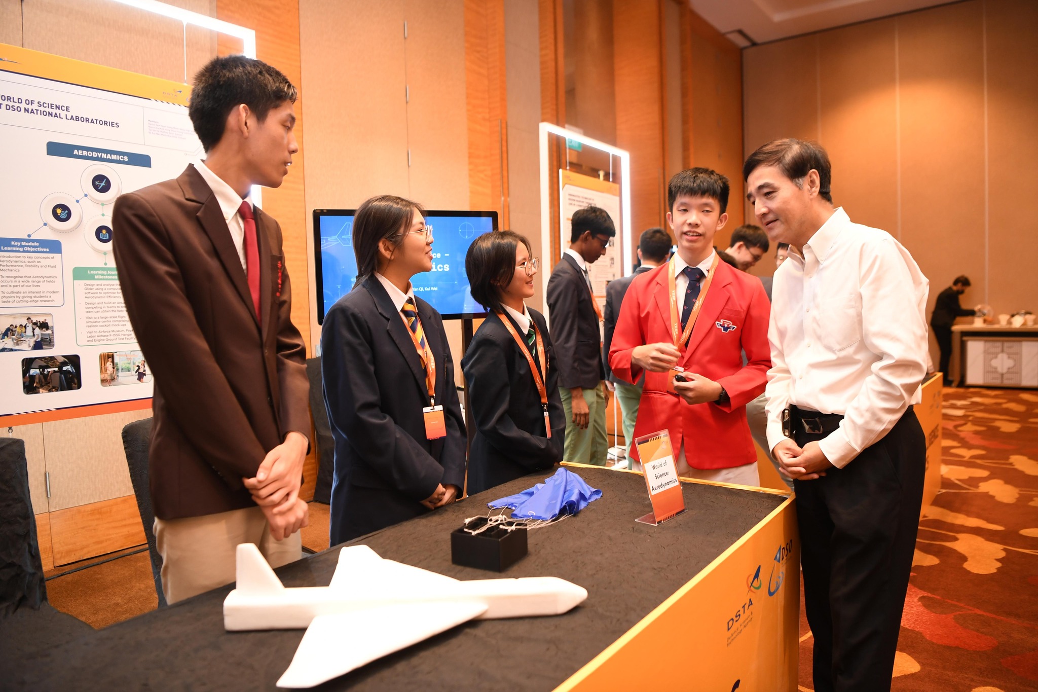 DSTA Defence Science and Technology Agency - Back at her alma mater at ...
