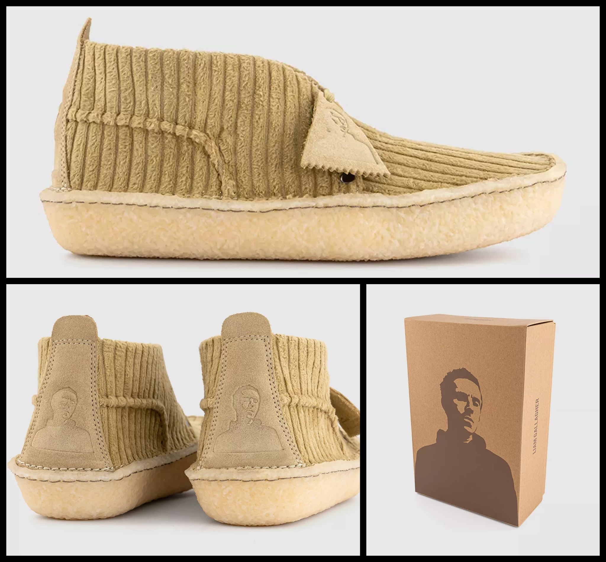 Liam Gallagher for Clarks Originals™. The Desert Rain - available 