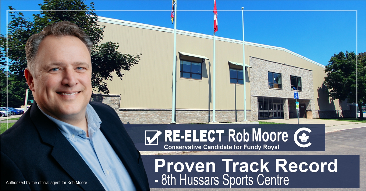 Rob Moore - As MP for Fundy Royal, Rob Moore delivered... | Facebook