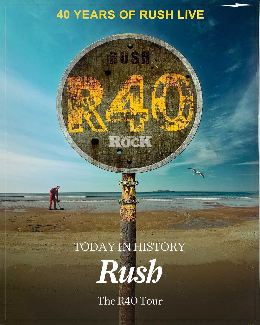Classic - Ten years ago today, Rush began their final R40 tour at the ...