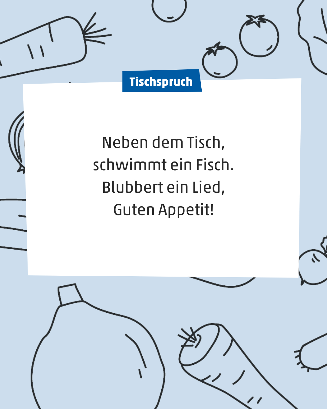 🐟🫧 Speichert euch den Tischspruch gleich für später ab!⁠ Neben dem Tisch,⁠ schwimmt ein Fisch.⁠ Blubbert ein Lied,⁠ Guten Appetit!⁠ ⁠ Ein kleiner Reim – perfekt für die nächste Mahlzeit mit Kindern