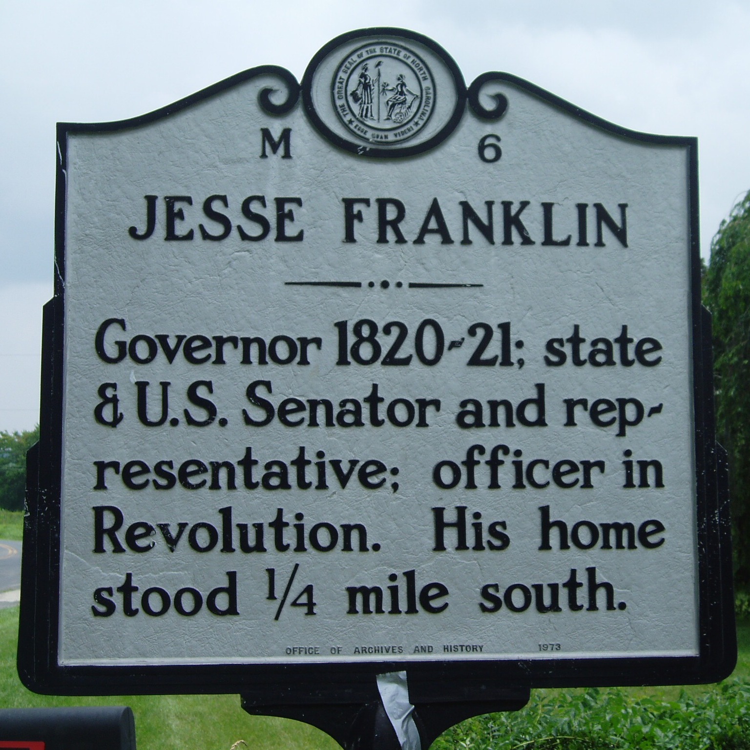 North Carolina... - North Carolina Highway Historical Markers