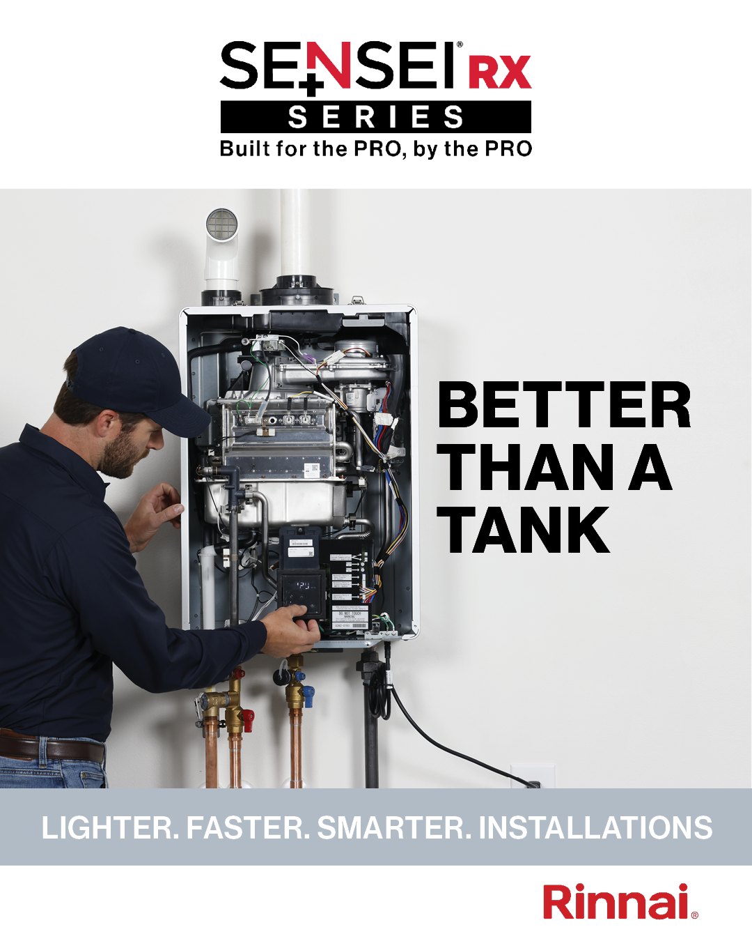 Rinnai - Tankless is better than a Tank. Installing a Rinnai tankless ...