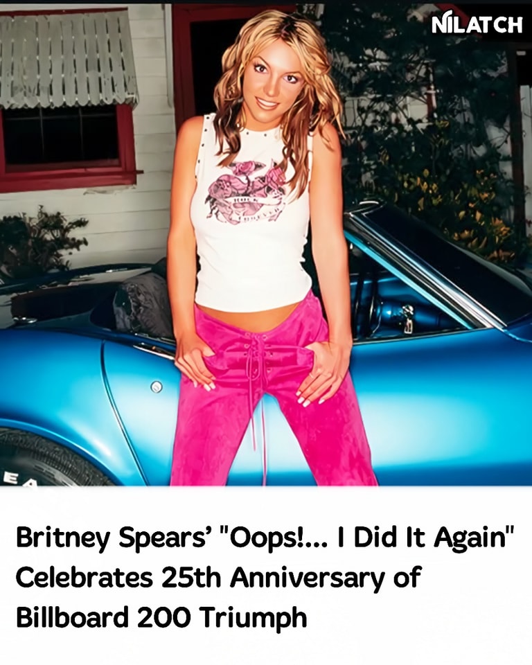 25 years ago today, Britney Spears topped the Billboard Album