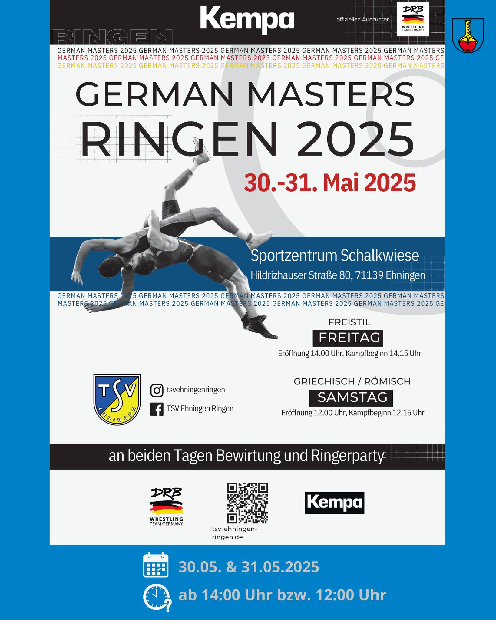 Ehningen.de - Herzliche Einladung zum German Masters Ringen 2025! 🤩 Ort ...