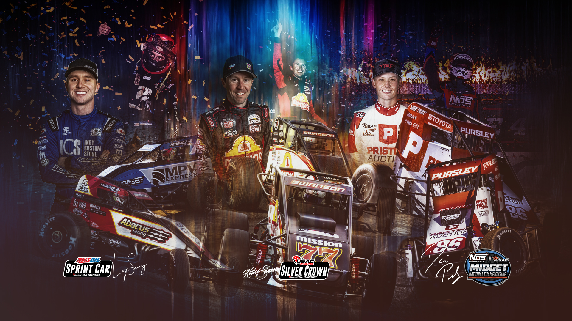 USAC - The 2024 USAC National Champions! 👏 🏆 Logan Seavey & Abacus ...