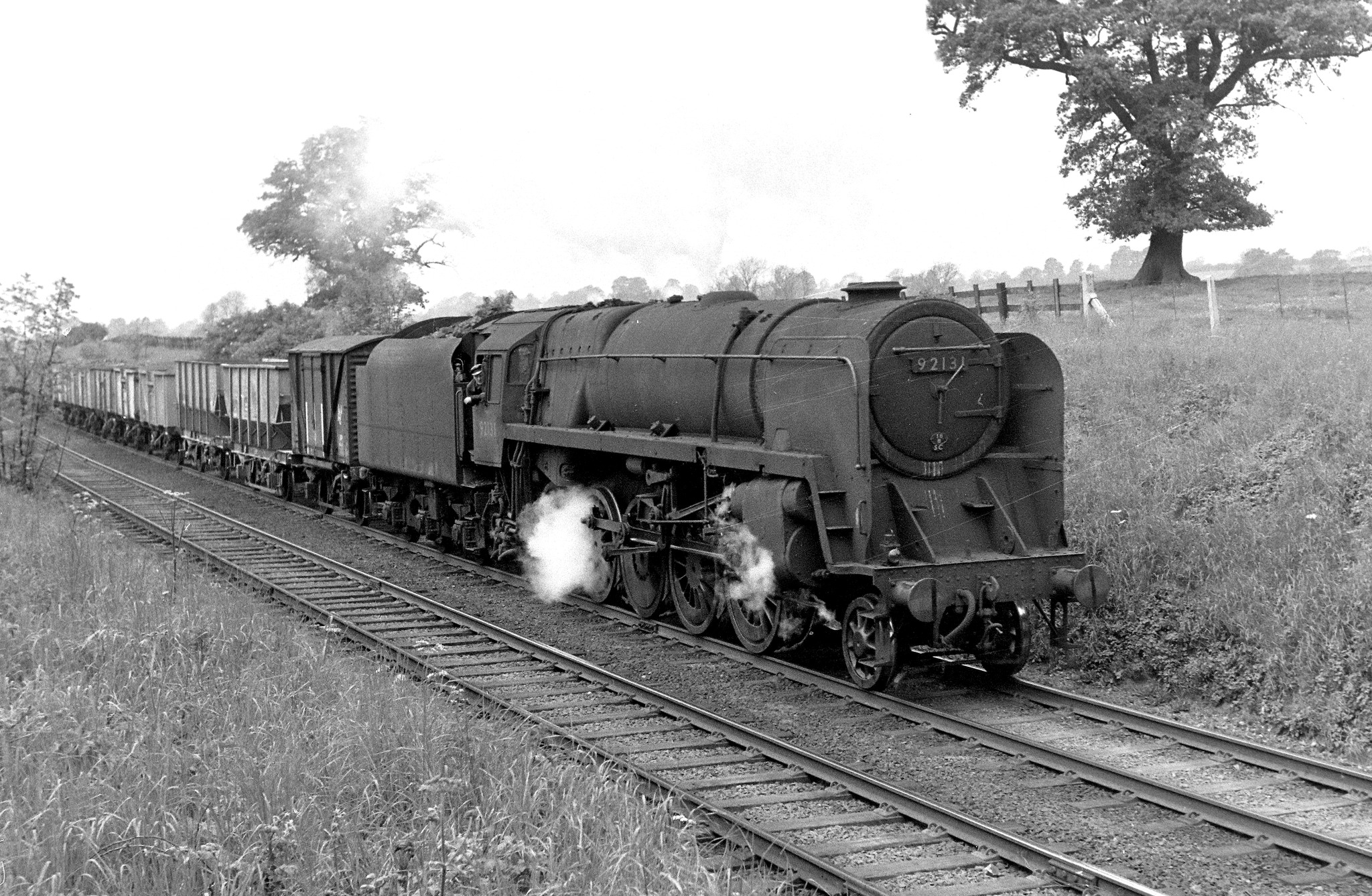 Wigston - Great Glen British Railways Steam Locomotive 92131 Riddles ...