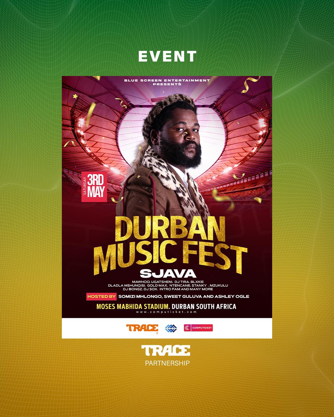 IT’S OFFICIAL! 🚨 The incredible... - TRACE Southern Africa | Facebook