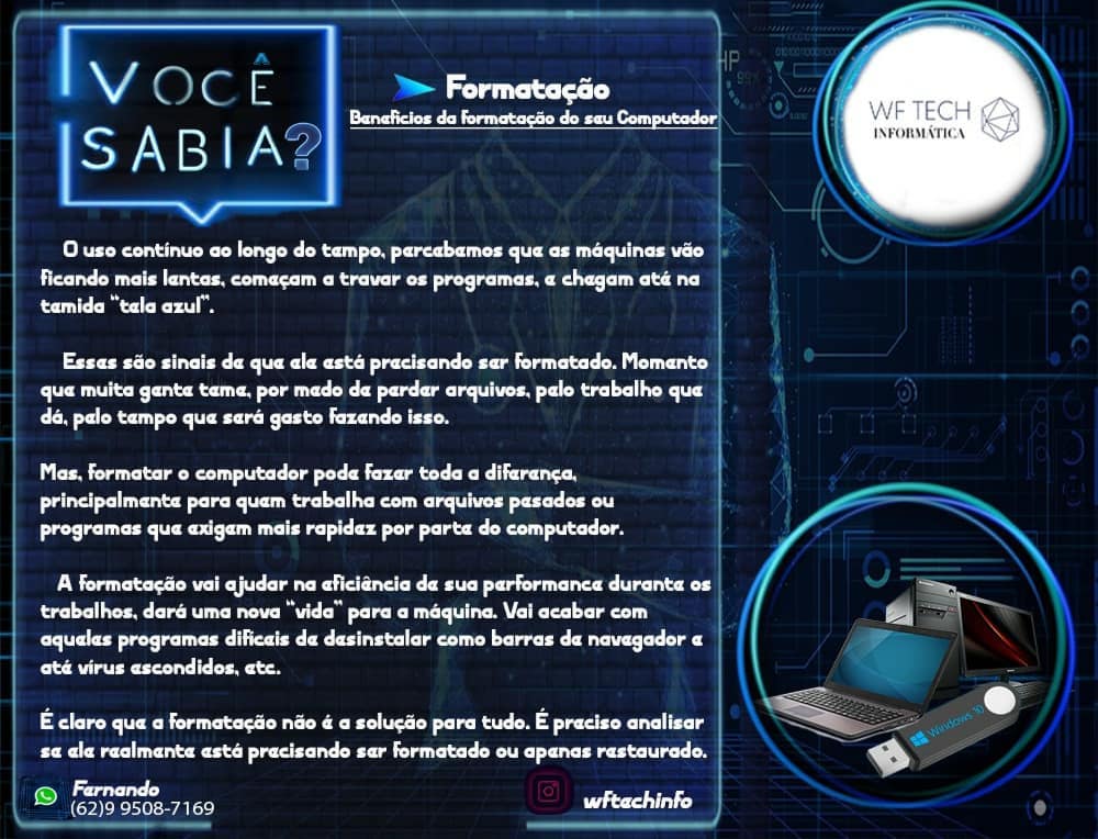 WF Tech Informática | Anápolis GO