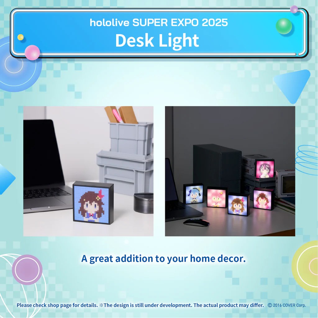 hololive SUPER EXPO 2025 Desk Light 迷你桌灯Pm for quotation if
