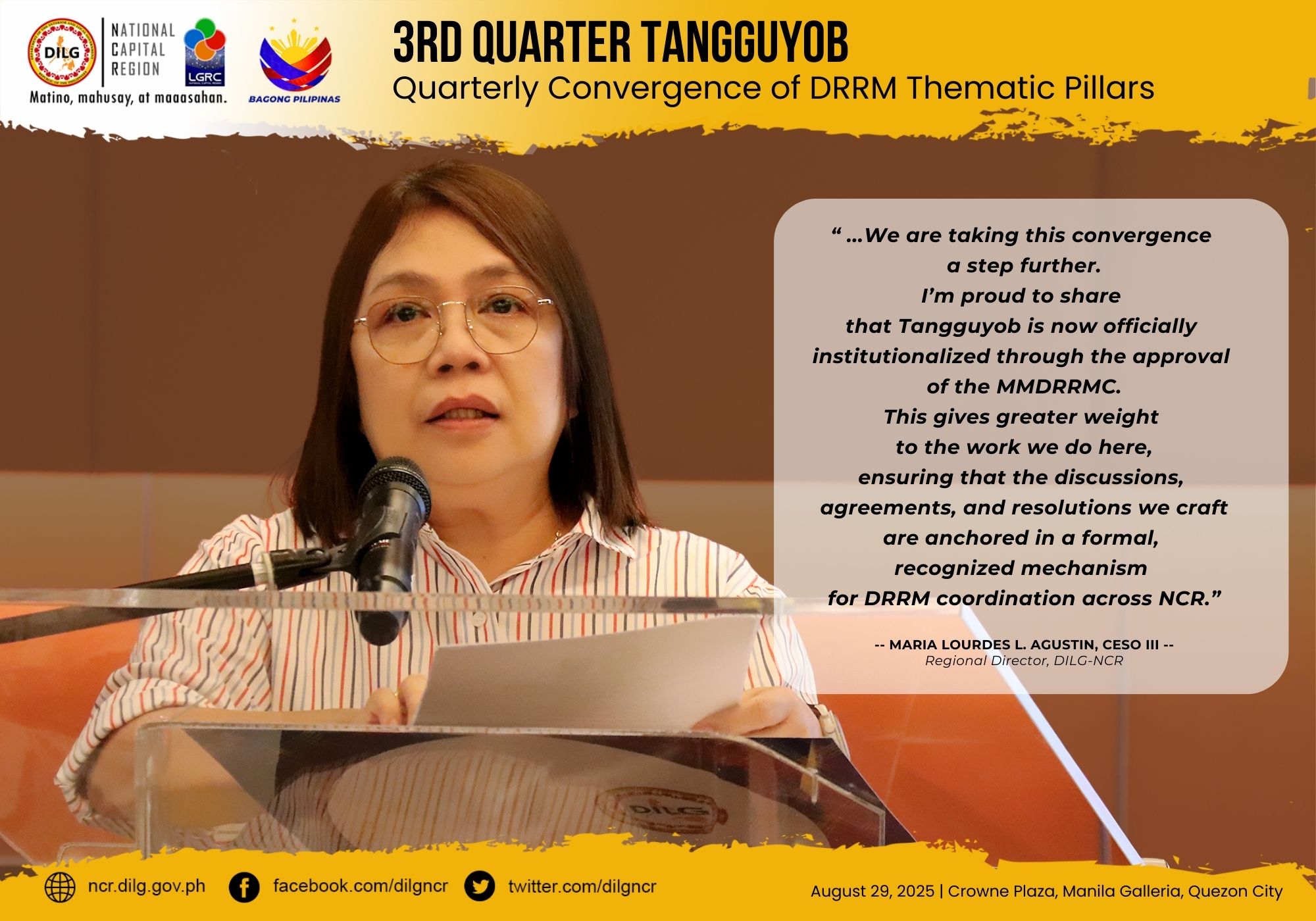𝗔𝗧𝗠 | 𝗦𝘁𝗿𝗲𝗻𝗴𝘁𝗵𝗲𝗻𝗶𝗻𝗴... - DILG National Capital Region | Facebook