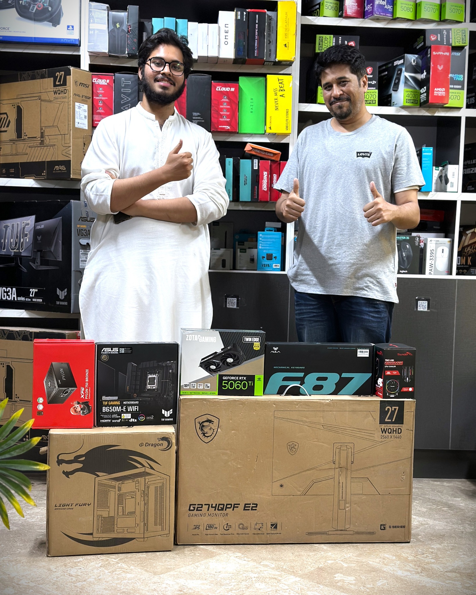SU - Mr. Abdul Basit got his hands on our latest beast 1440p Gaming ...