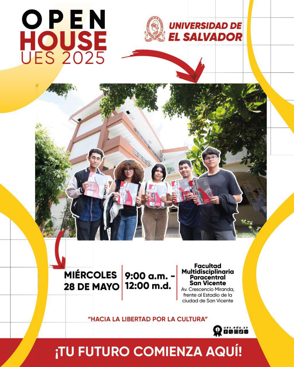 Universidad - ¡Descubrí tu futuro profesional en el Open House UES 2025 ...