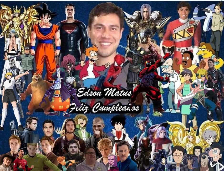 Los - Hoy esta de Cumpleaños el actor de doblaje 🇲🇽 Edson Matus es ...