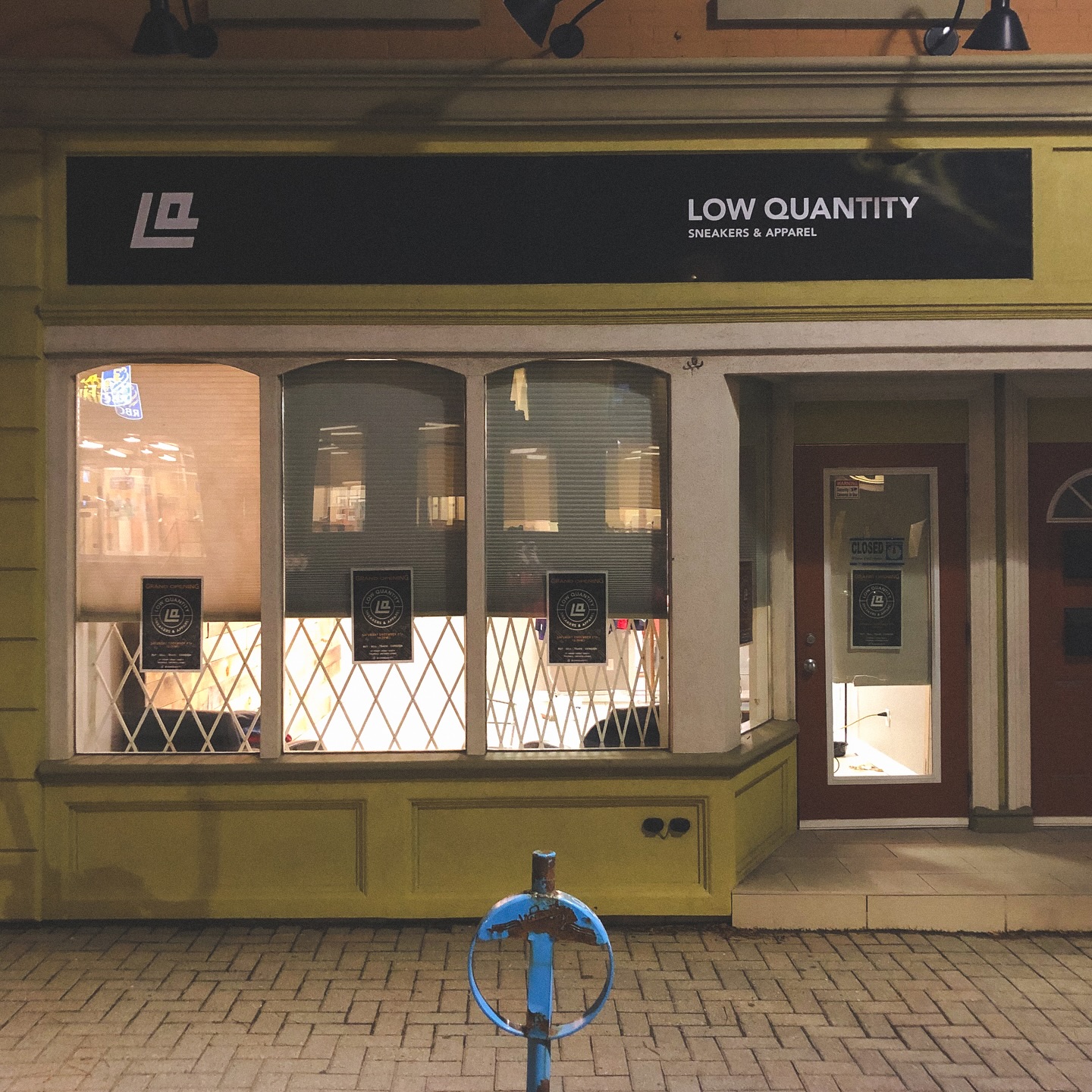 Low Quantity