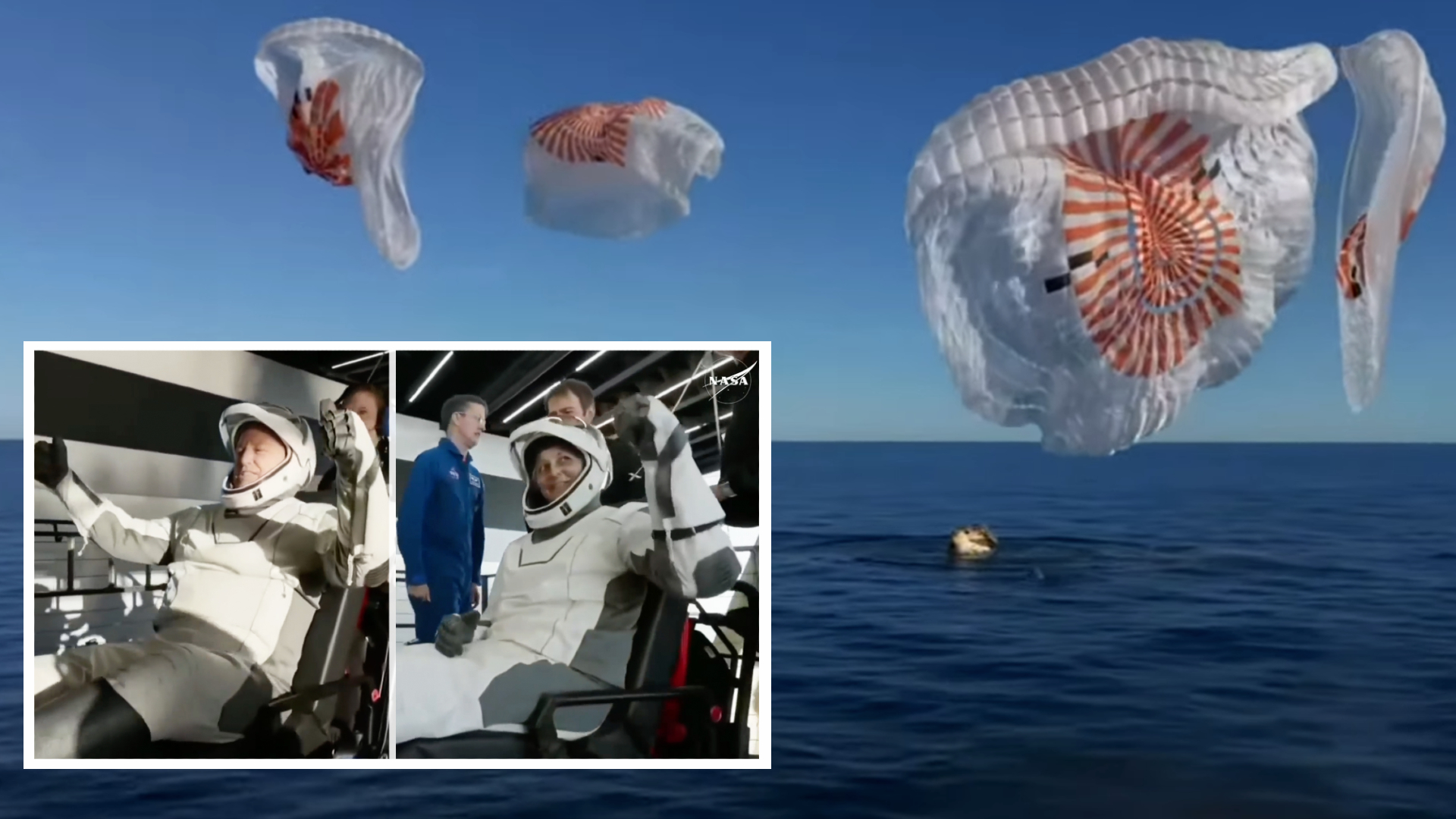Astronauts return to... - Mark Angelo Financial Services | Facebook