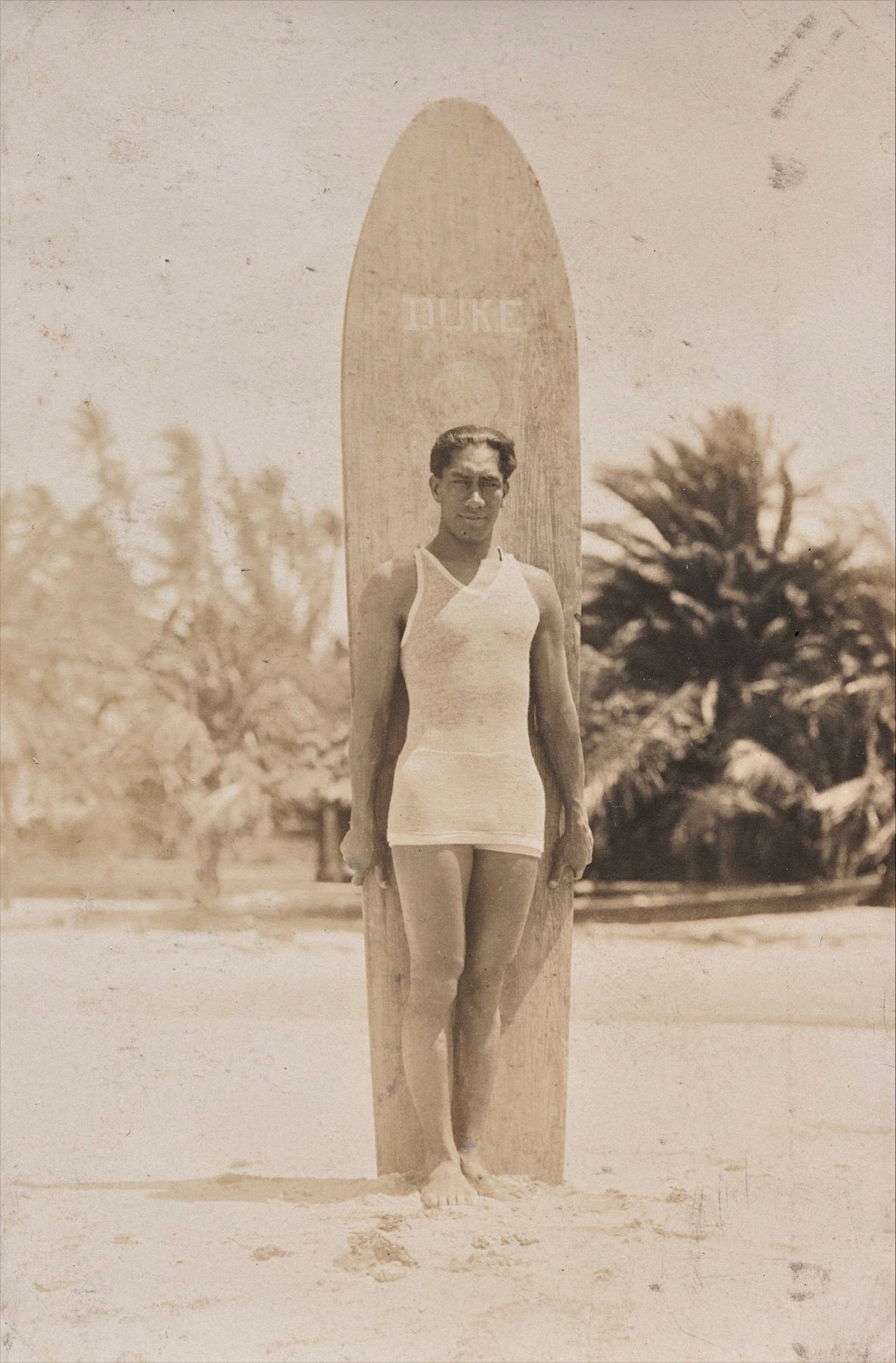 Duke Kahanamoku surfboard identification needed