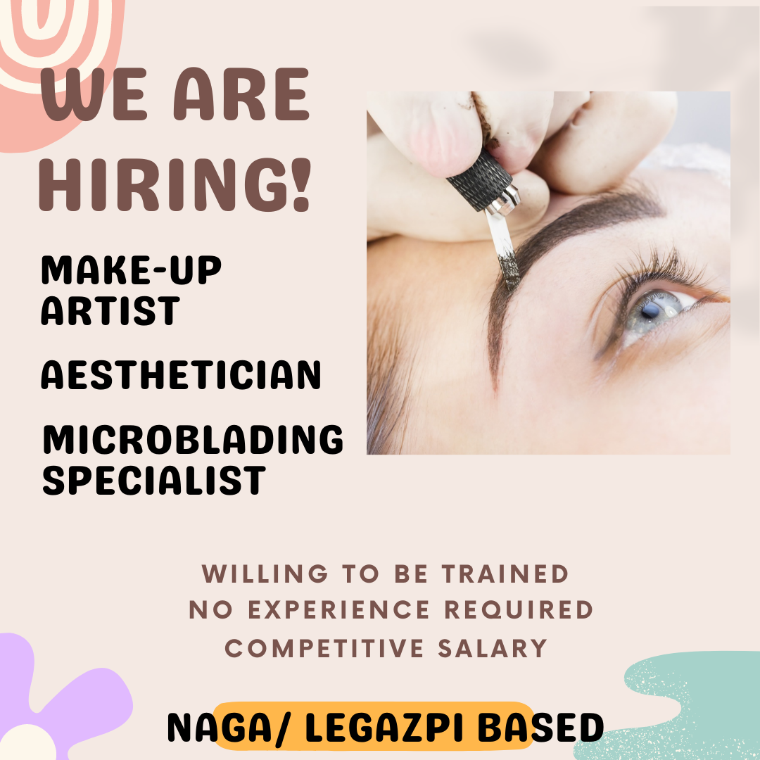 Careers- Microblading, Aesthetician PH | Legazpi