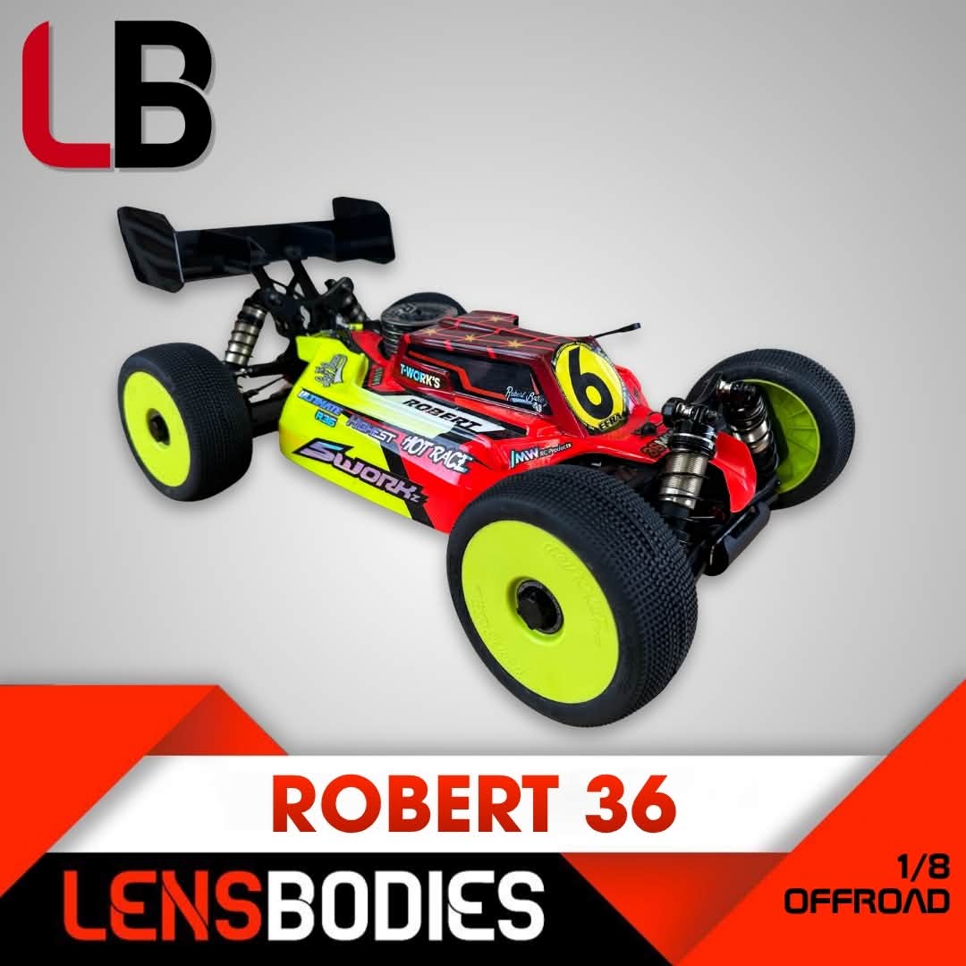 Introducing the Robert36 1/8 buggy body by Lensbodies