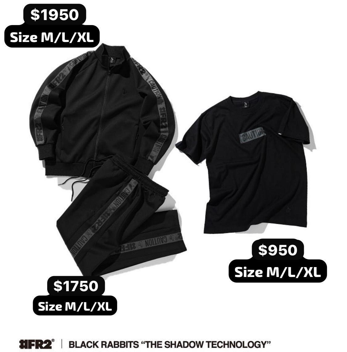 店舖限定+NFT限定🇯🇵FR2 🐇Black Rabbits系列“The Shadow of