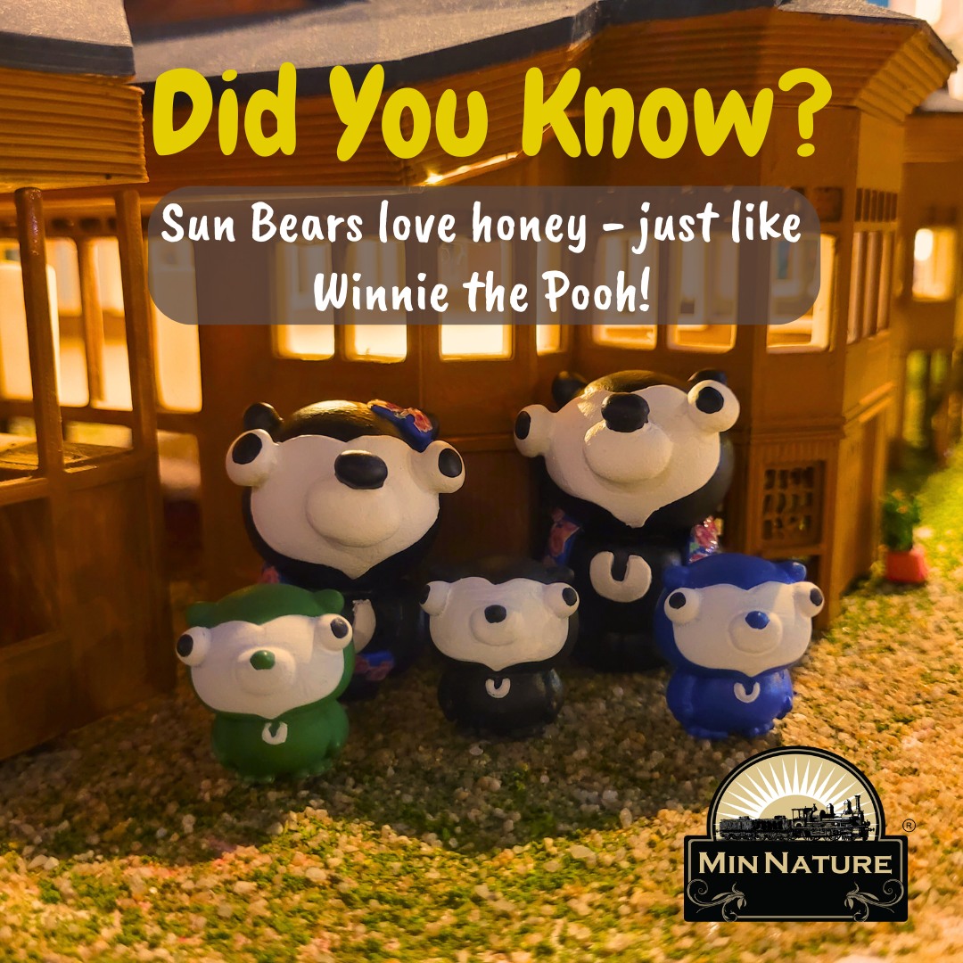 MinNature - Did You Know? 🐻 Sun Bear is a bear species that can be ...