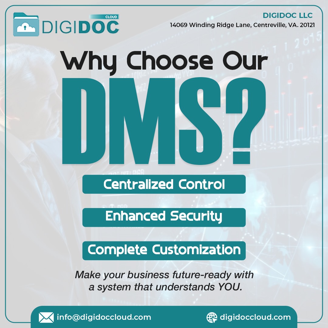 DIGIDOCCloud - 💼 Why Choose DIGIDOC’s DMS? 🌟 Your... | Facebook