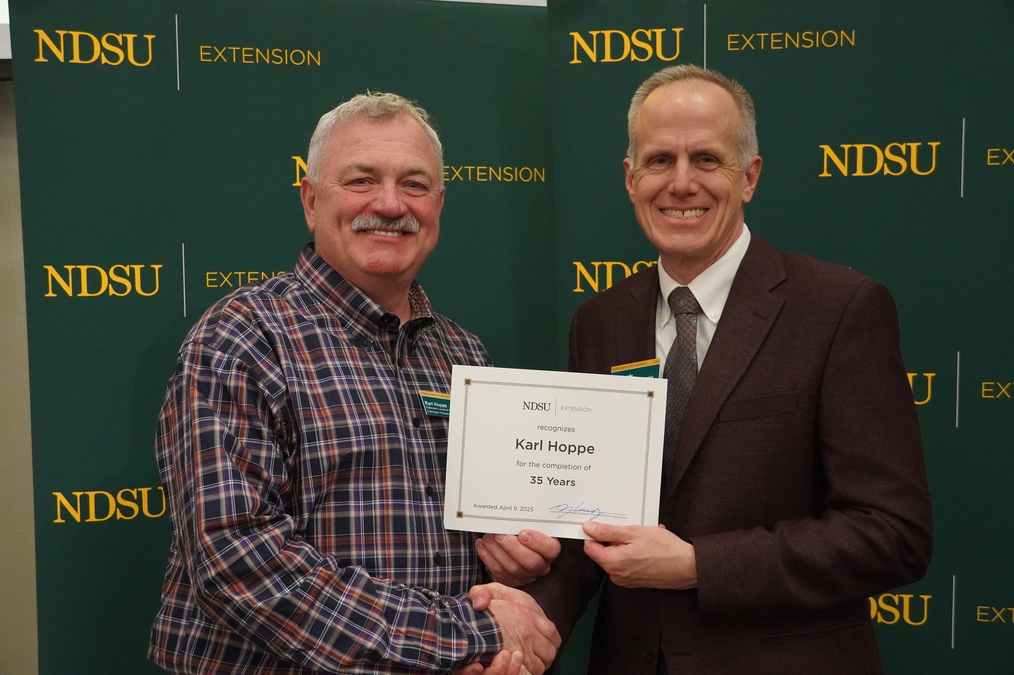 NDSU - 35 Years! 🥳 Congratulations to Karl on celebrating 35 years of ...
