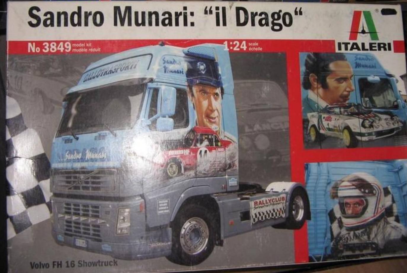 ITALERI 3962 Volvo FH Plat Dak Making, modèle de Pied, kit 1:24, Camion, Couleur moulée