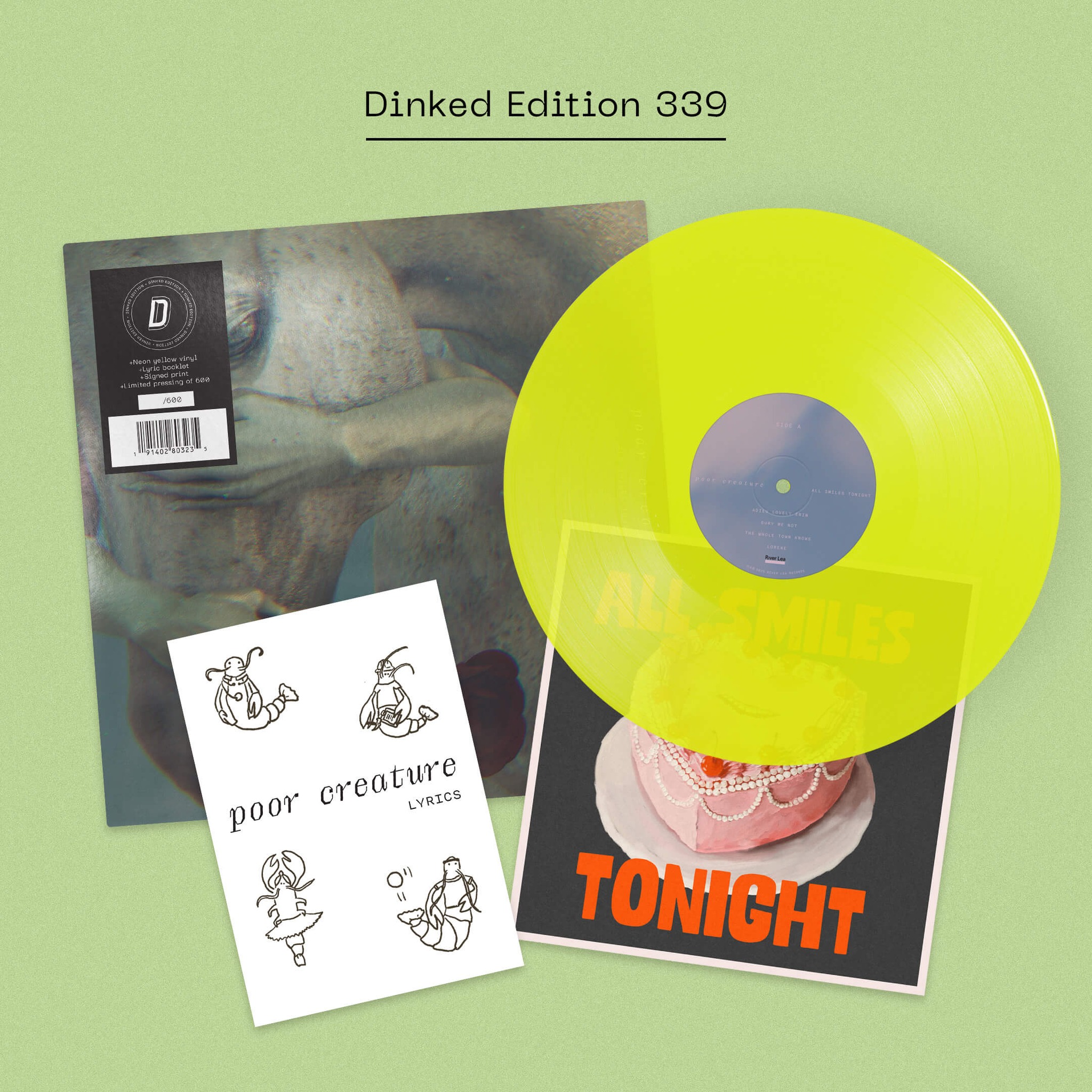 Amelia Coburn myself and other monsters dinked edition vinyl