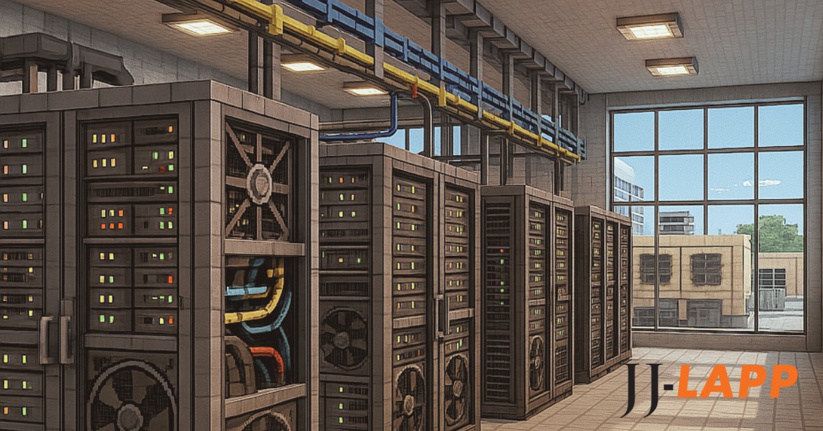 JJ-LAPP - 🟩 Building a Data Fortress? Start with the Right Cables! Just ...