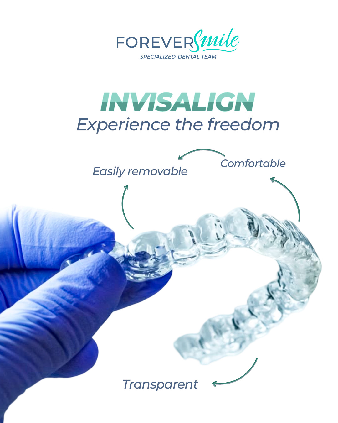 Forever - 💎 Invisalign has arrived at Forever Smile! 😁 📲 Smile with ...
