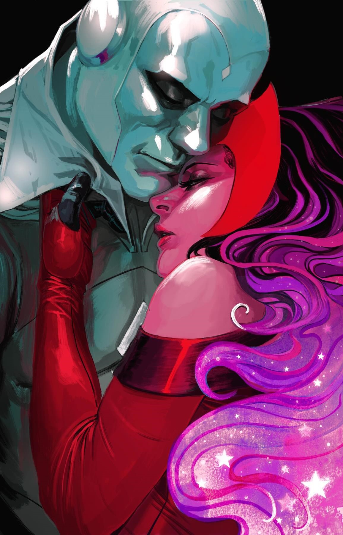 X-MEN - The Vision & The Scarlet Witch #1 virgin variant By