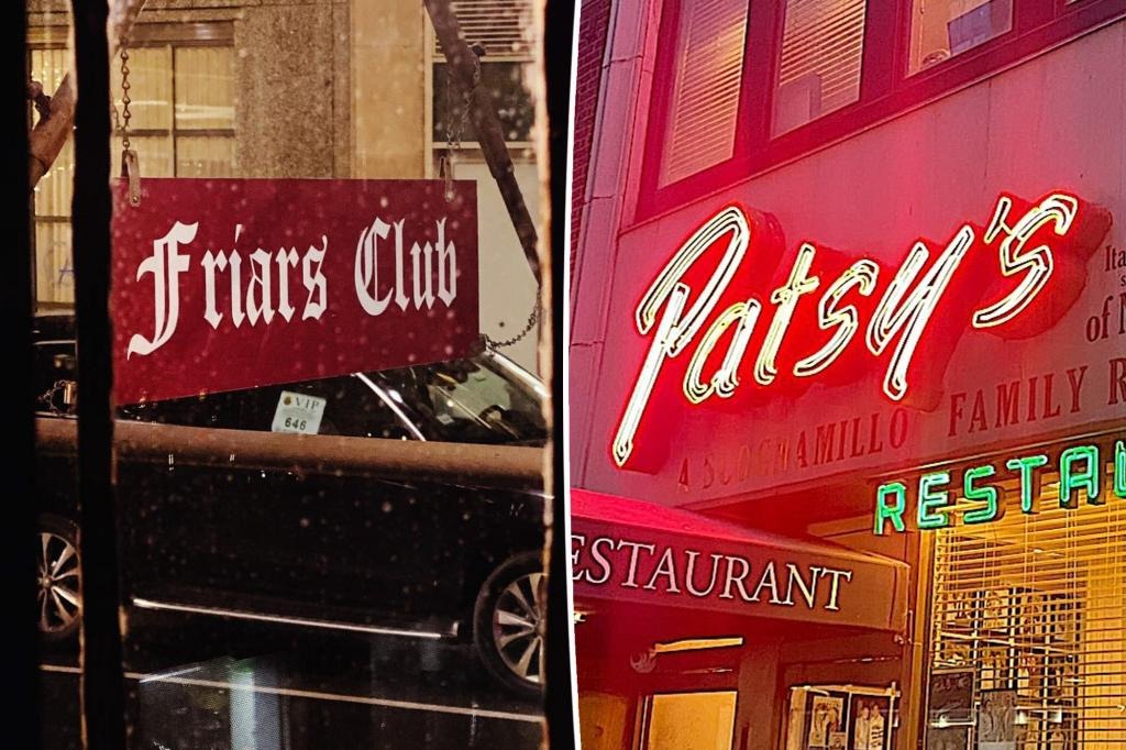Patsy's - We're honored to have hosted members of the legendary Friars ...