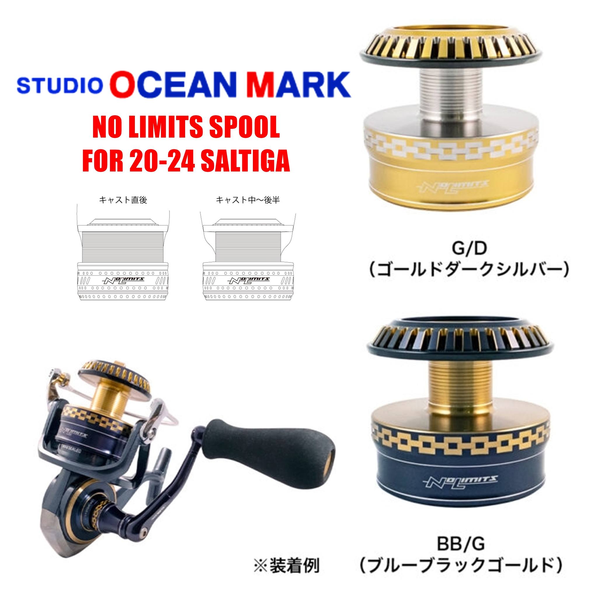 STUDIO OCEAN MARK NO LIMITS SPOOLS FOR 20-24 SALTIGA *** สปูลแต่ง