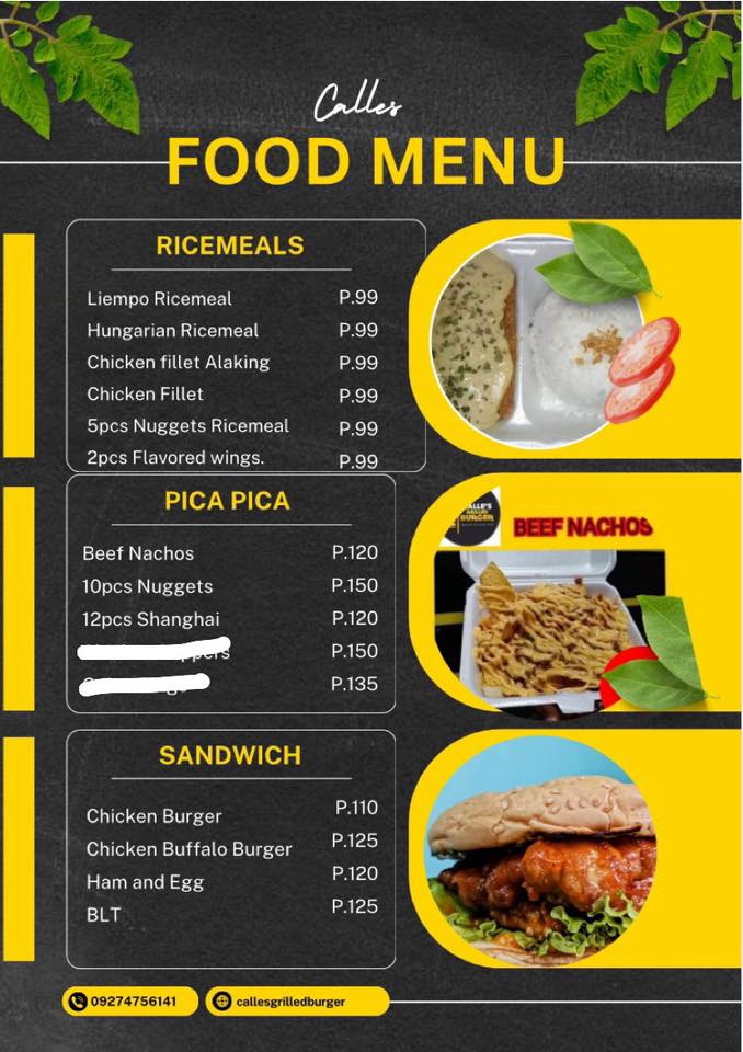 Calle's Grilled Burger | Manila
