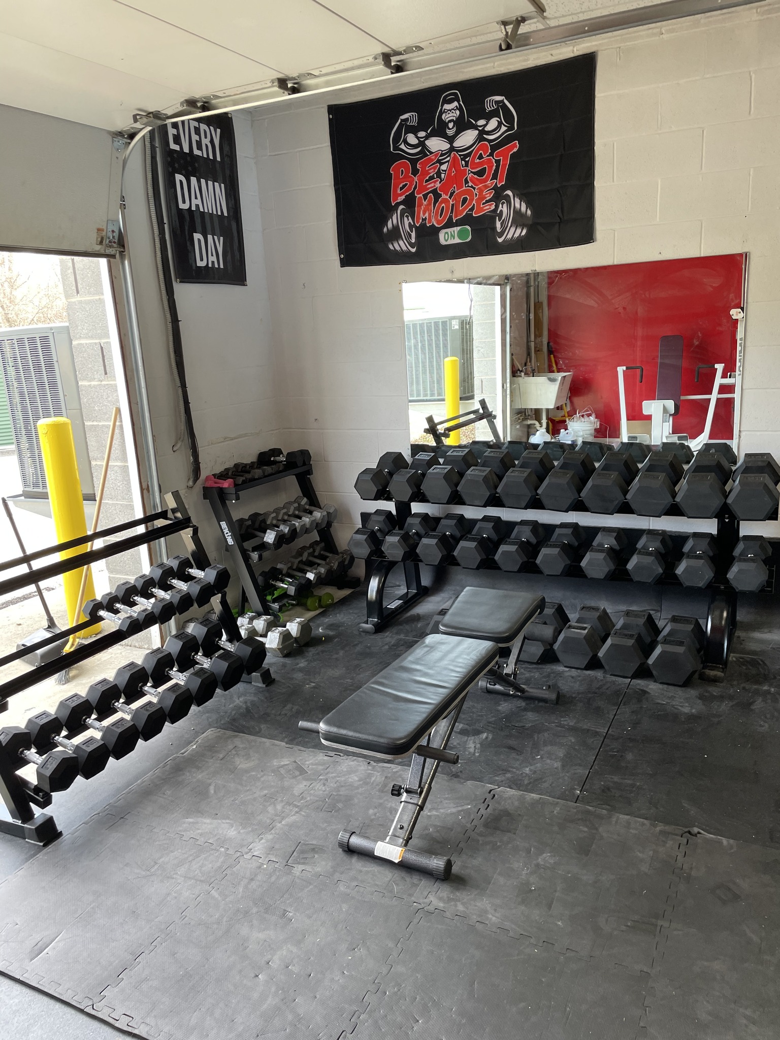Inversion - A garage gym revamp is underway, with new equipment set to ...