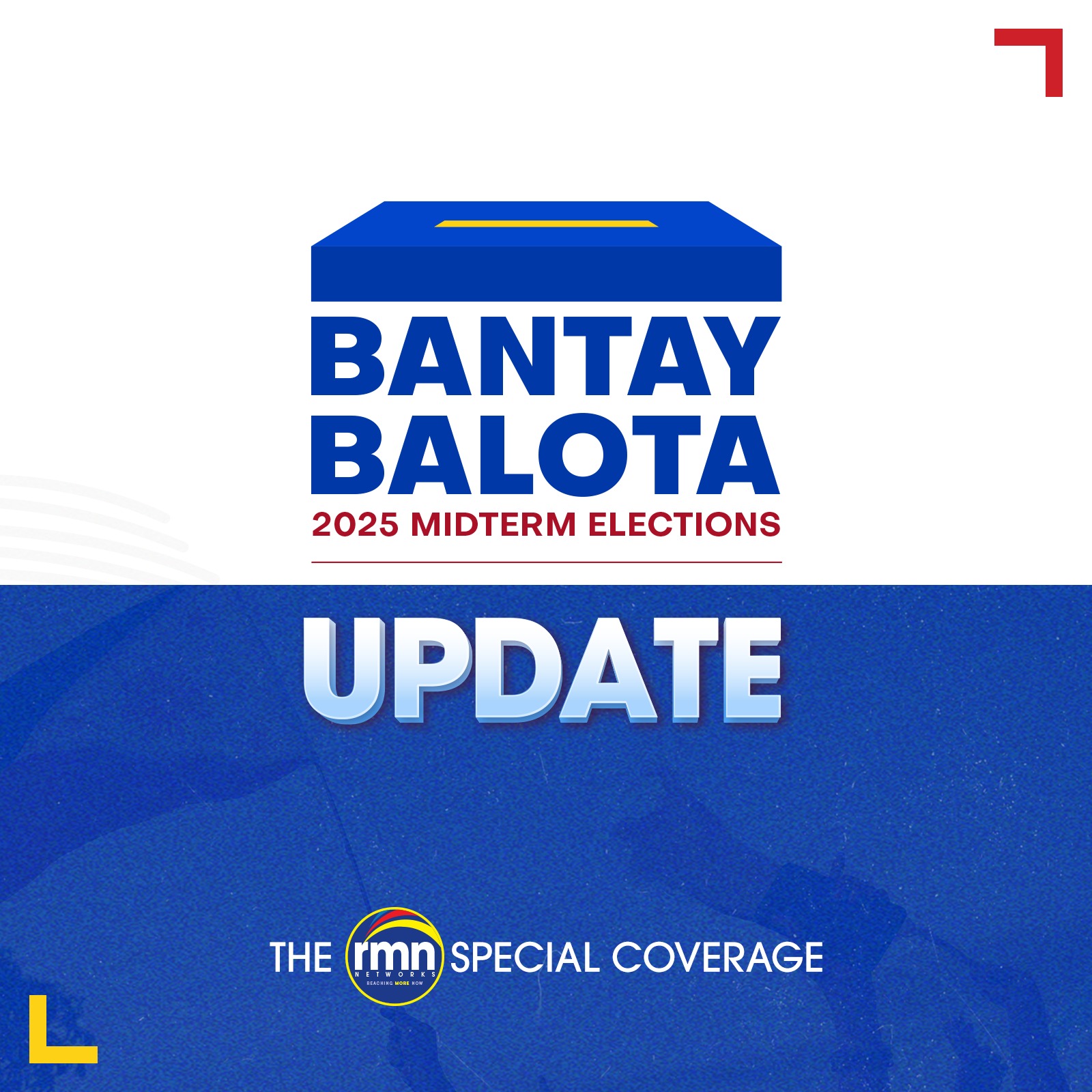 RMN News - #BantayBalota2025: As of 9:45 PM, nasa 89.40%... | Facebook