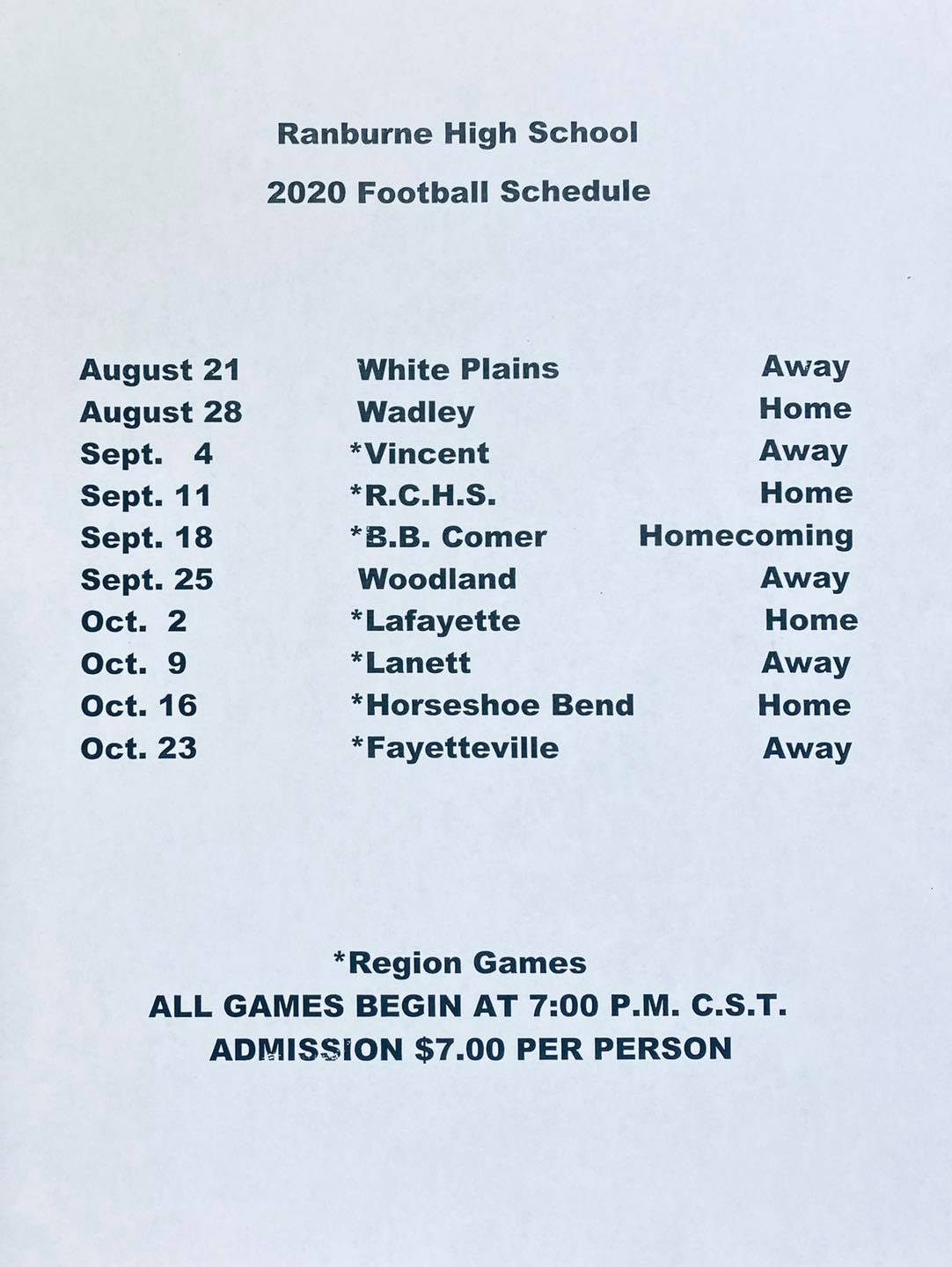Go Bulldogs! Ranburne High School Facebook