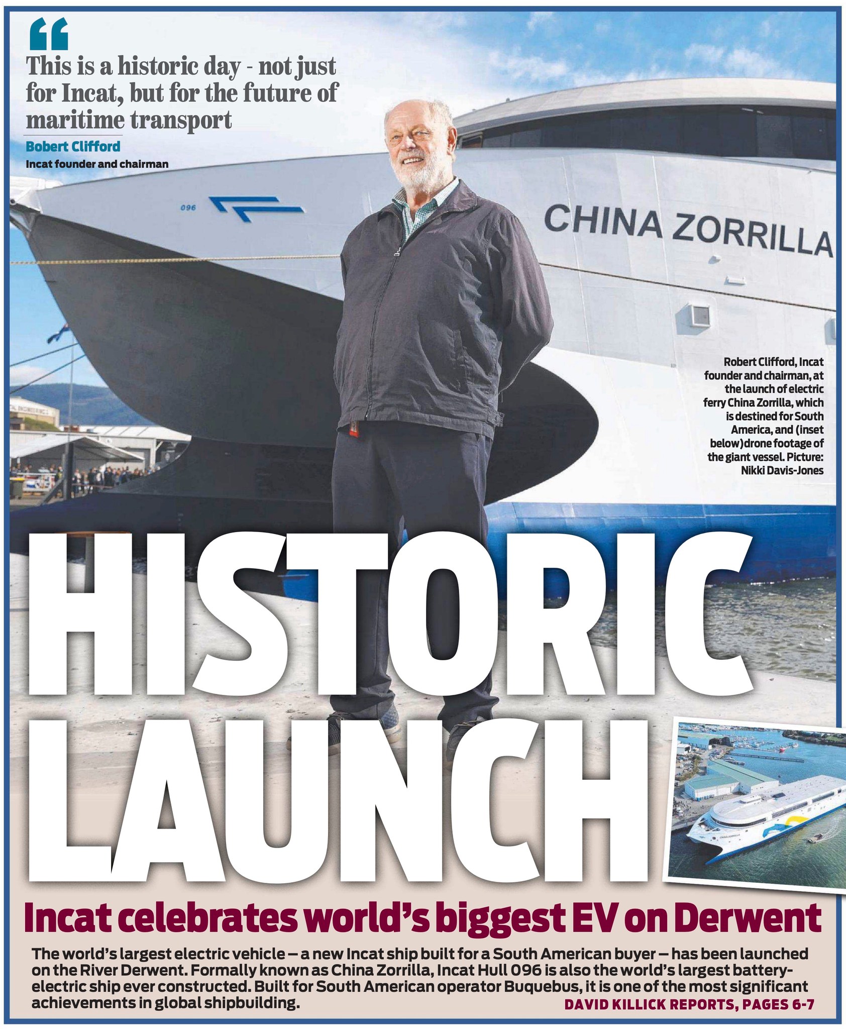 Incat Tasmania - 🌊 POWERED BY TASMANIAN INGENUITY 🌊 From... | Facebook