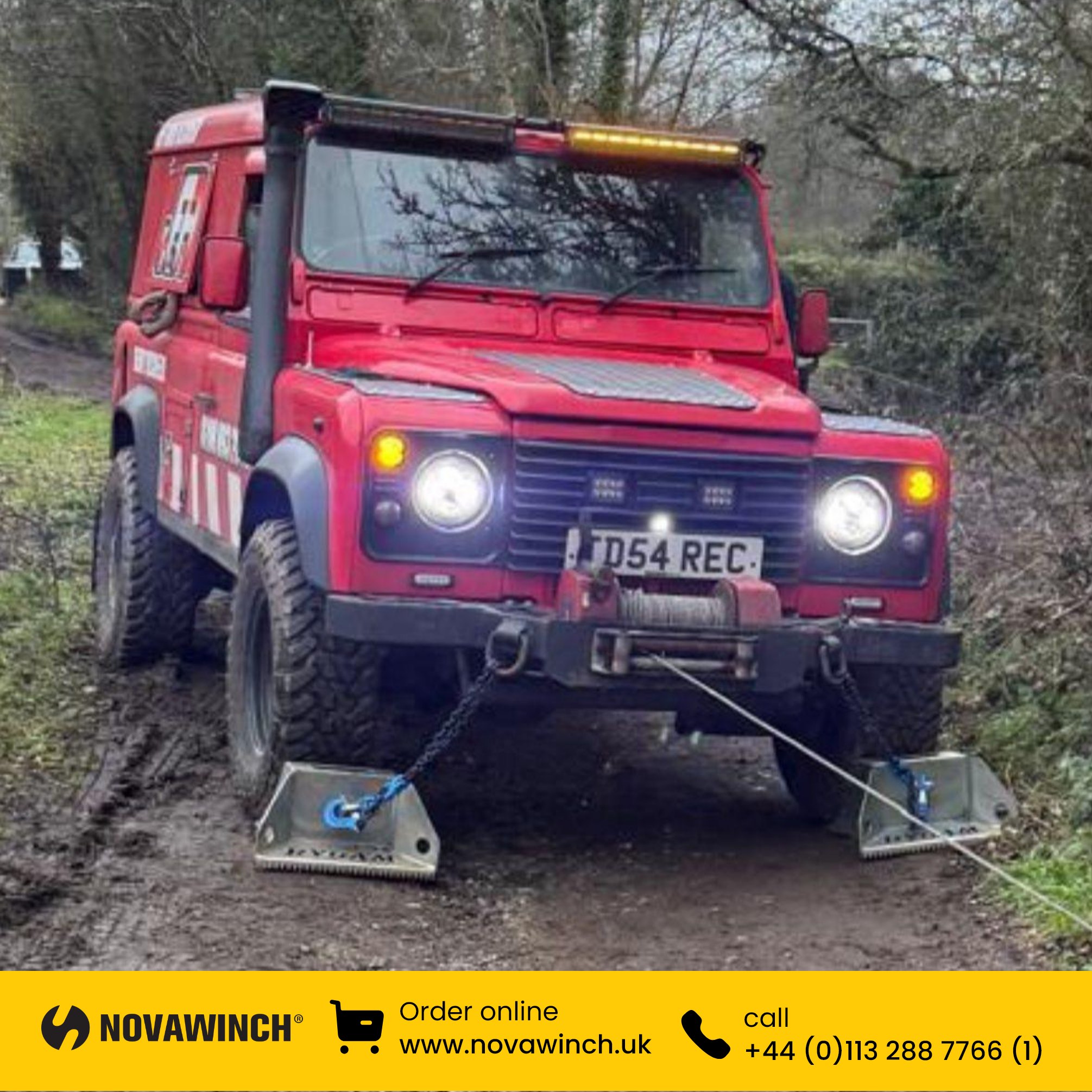 Novawinch.uk - Check out this awesome Defender rig rocking the Rydam ...