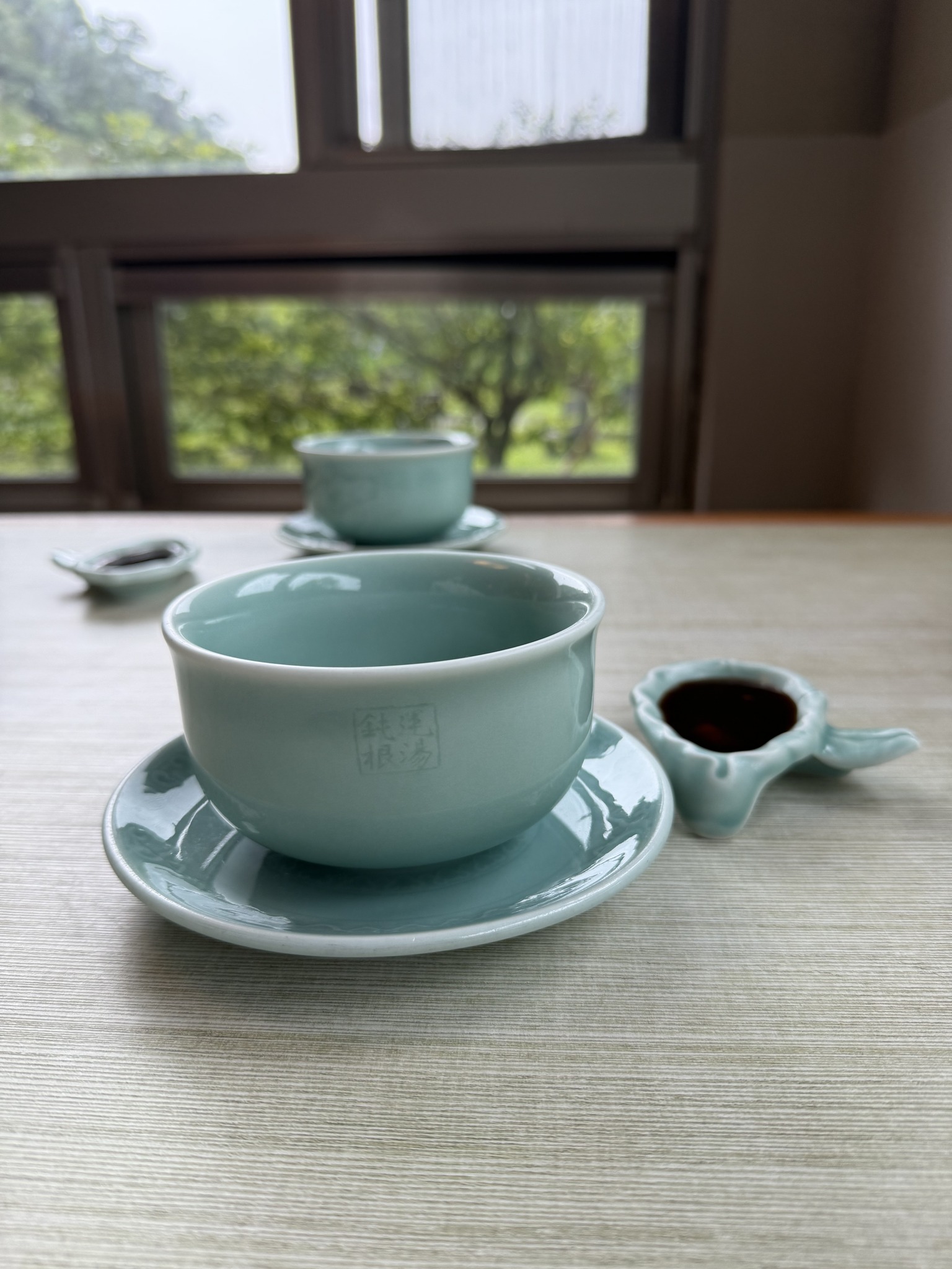 安達窯 ANTA POTTERY 中国茶器（Anta Pottery 安達窯- 青瓷- 事成茶組 
