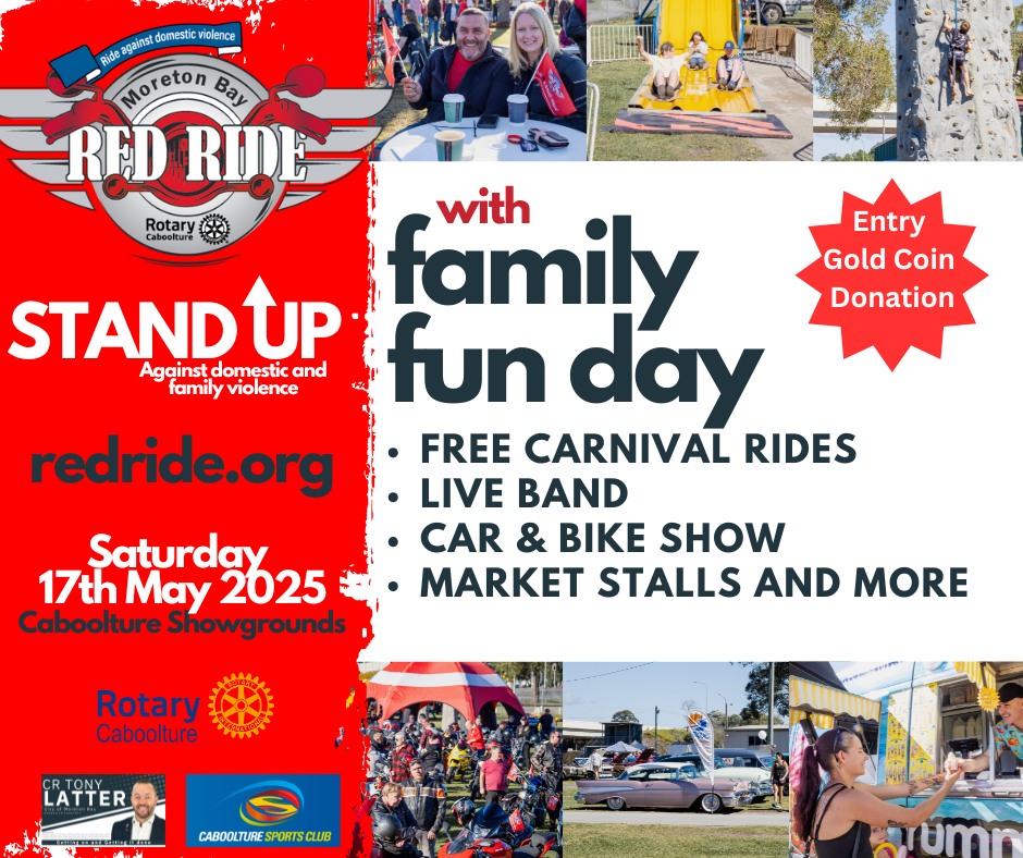 Centre - 🏍️‍The 2025 Red Ride - Ride Against Domestic Violence is just ...