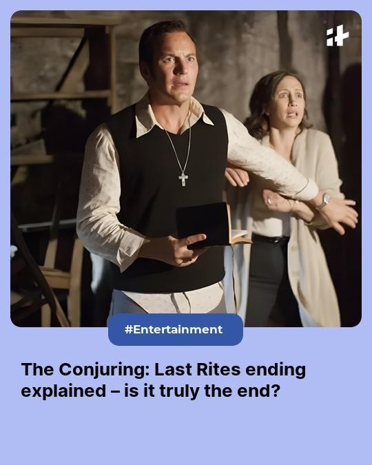 Indiatimes - The Conjuring: Last Rites closes the... | Facebook